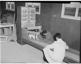 Coin-operated AM Co. bowling alley game shipped to Germany