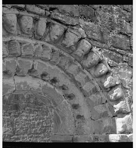 Details of church doorway in the Burren