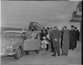 Rainier royal family in car