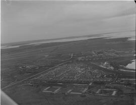 Aerial of industrial estate