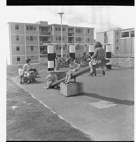 Children at play in community centre