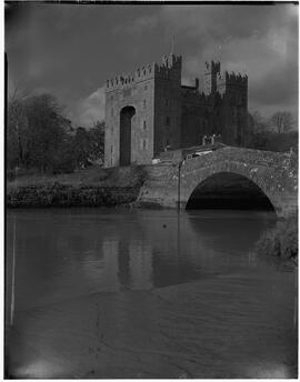 Bunratty Castle with bridge in foreground