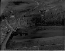 Aerial of Bunratty Castle