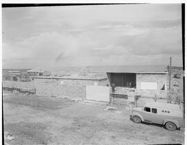 Yard at new factory at development site