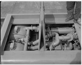 ESSO hydrant pump for replenishing aircraft with octane