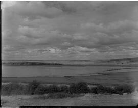 View from flats of river Shannon