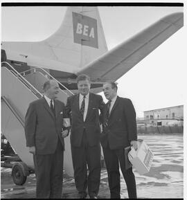 British European Airways (BEA) inaugural flight press group