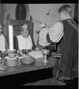 Mr Salinger at Bunratty Castle banquet