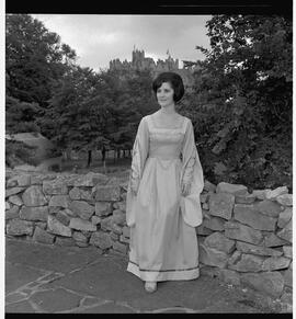 Joy De Burg O'Brien at Bunratty Castle
