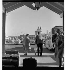 Terminal building from the International Hotel