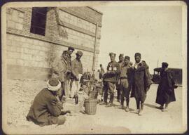 Photograph of volunteers of the Irish Brigade at La Marañosa