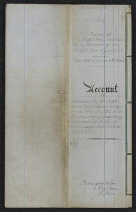 Account of the allocation of purchase moneys