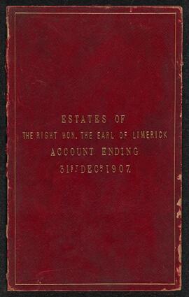 Income and expenditure accounts for 1907