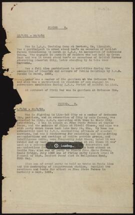 Page from an incomplete report