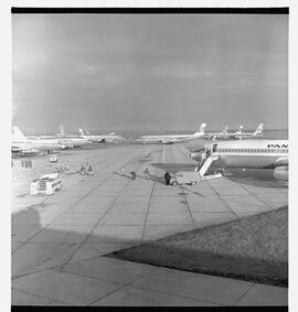 Planes on ramp