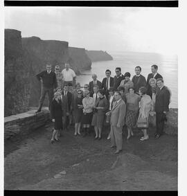 German travel agents at Cliffs of Moher