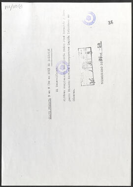 Photocopies of military dispatches relating to the arrival of Irish Brigade