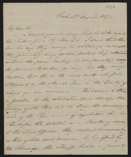 Letter from Matthew Barrington