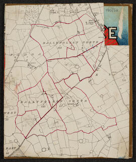 Section of an Ordnance Survey map