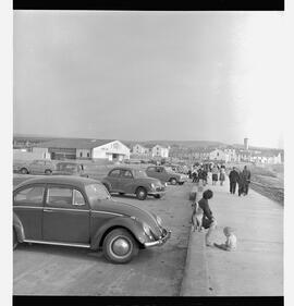 Cars at the waterside in Liscannor