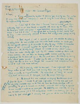 Letter relating to a possible Free State spy
