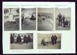 Photocopy of photographs taken in Spain in spring 1937