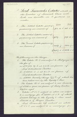 Observations on the size and value of settled and devised estates