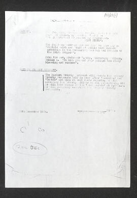 Photocopies of routine orders signed by Officers Commanding of the Irish Brigade