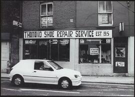 Photograph of Michael Healy’s home and shop