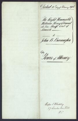 Appointment granting powers of attorney