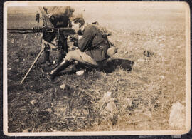 Photograph of James Roche training at Cáceres