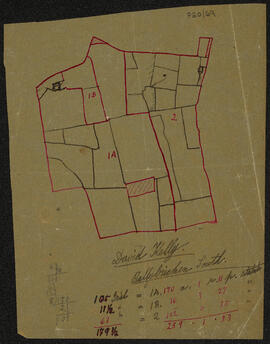 Map of a holding on Ballybricken South