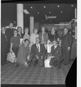 German travel agents at duty free shops
