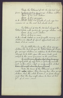 Observations concerning portions charged for the younger children