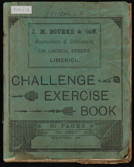 Exercise book entitled The Home Rule Bill of Mr Gladstone 1893