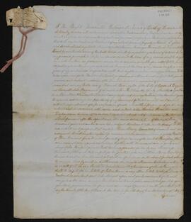 Copy will and codicils of Edmond Henry [1st] Earl of Limerick