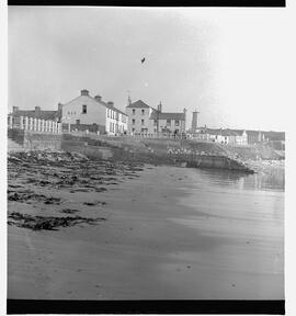 View of Liscannor town from the beach