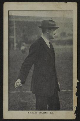 Postcard of Michael Collins
