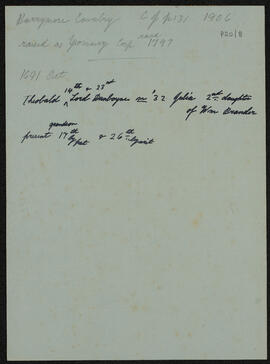 Note relating to Theobald [Butler]