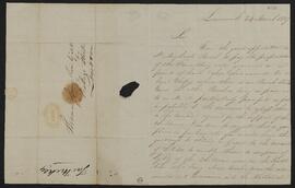 Petition by James Hickey, Overseer
