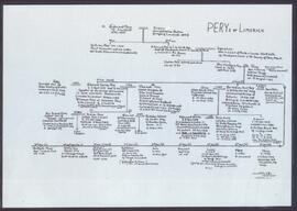 Laminated pedigree of the Pery family of Limerick