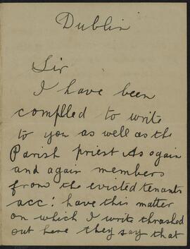 Anonymous threat letter